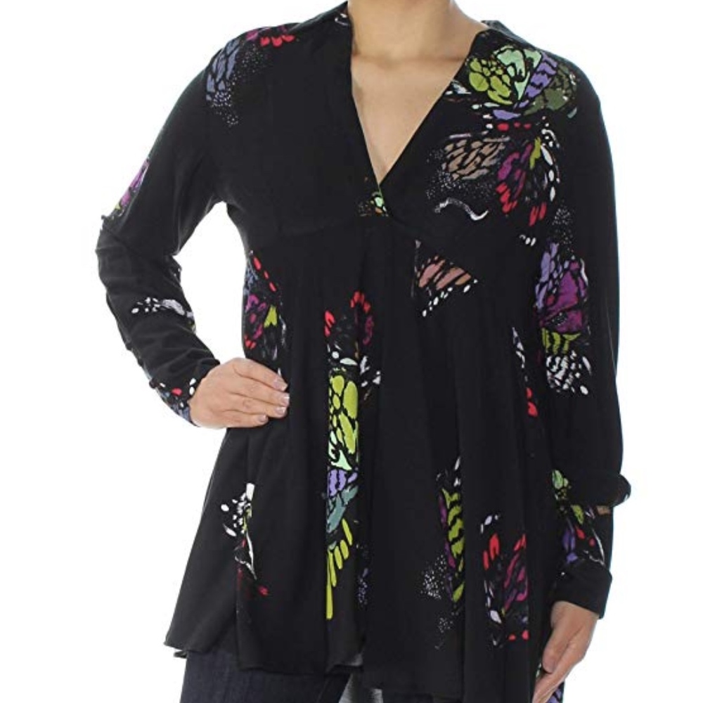 Free People FIELD OF BUTTERFLIES Tunic/Users/alici